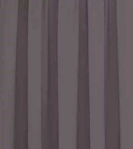 Pairs to Go Cadenza Solid Light Filtering Rod Pocket Curtain Panel Pairs, Set of 2, Smoke Gray, 80 x 63
