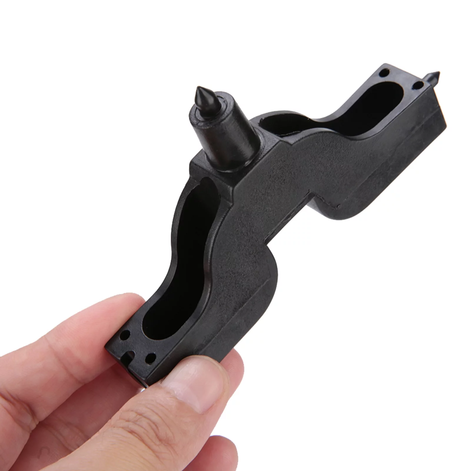 YUMILI Hose Hole Drilling Tool, Bull-Head Garden Drip Irrigation Drill Punching Drilling Tool Watering System Tools Lawn Garden Supplies Black