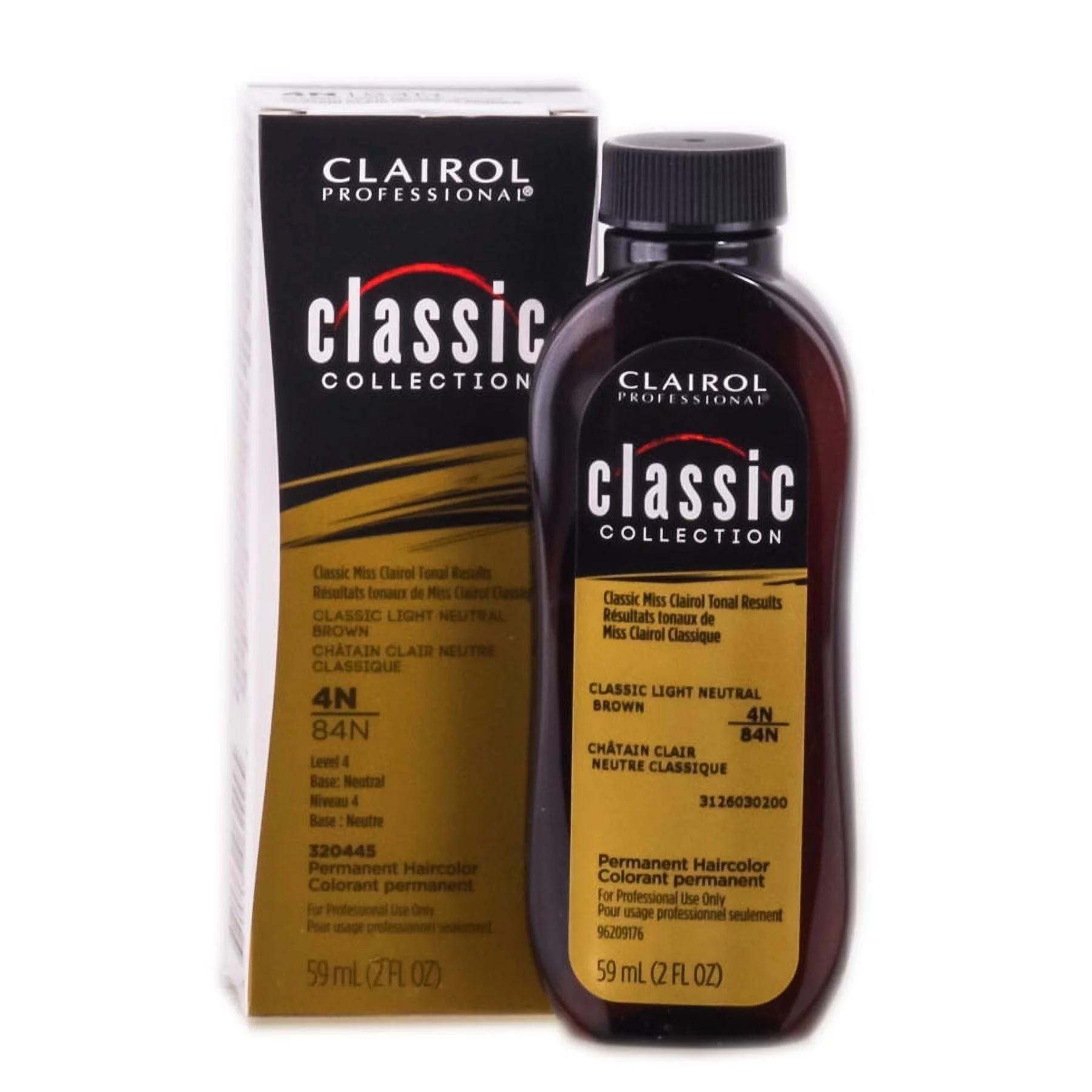 Clairol Professional Classic Collection Permanent Haircolor (Color : 4N / 84N - Classic Light Neutral Brown)