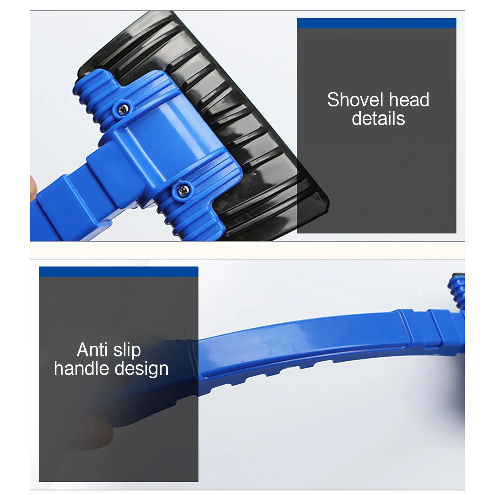 ZiSUGP Lightweight Camping Windshield Snow Removal Scraper Ice Shovel Window Clean Auto Car Vehicle Tool