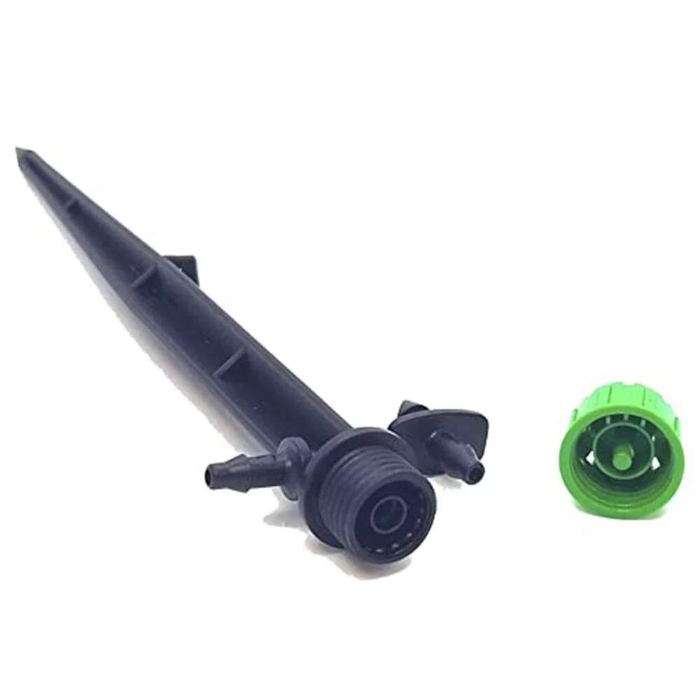 50x/set Small Bubbler Drip Irrigation Adjustable Emitter Stake Water Dripper Hot