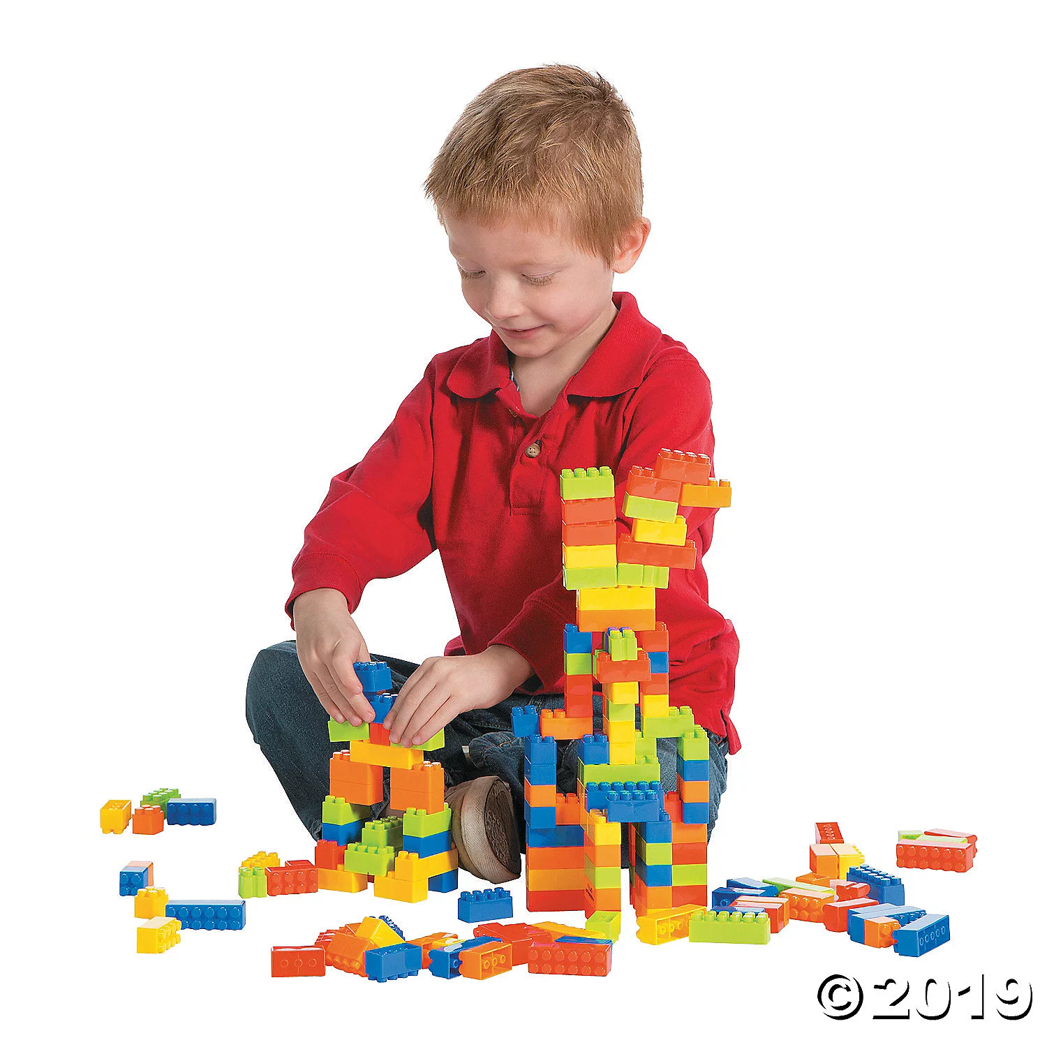 Block Play Set (140Pc) - Toys - 140 Pieces