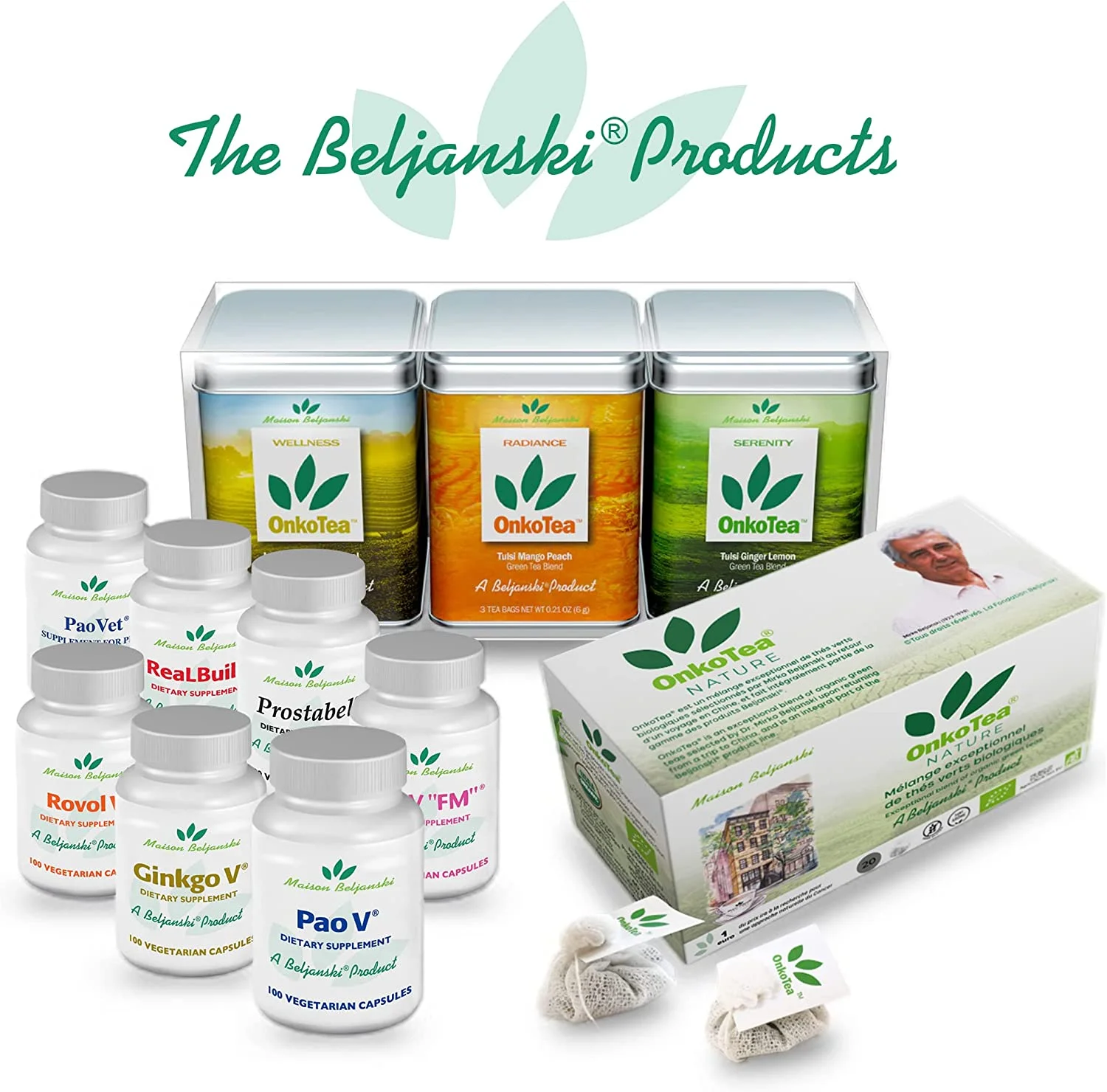 Beljanski® - Ginkgo V® Dietary Supplement - Ginkgo Biloba Extract - 100 Capsules