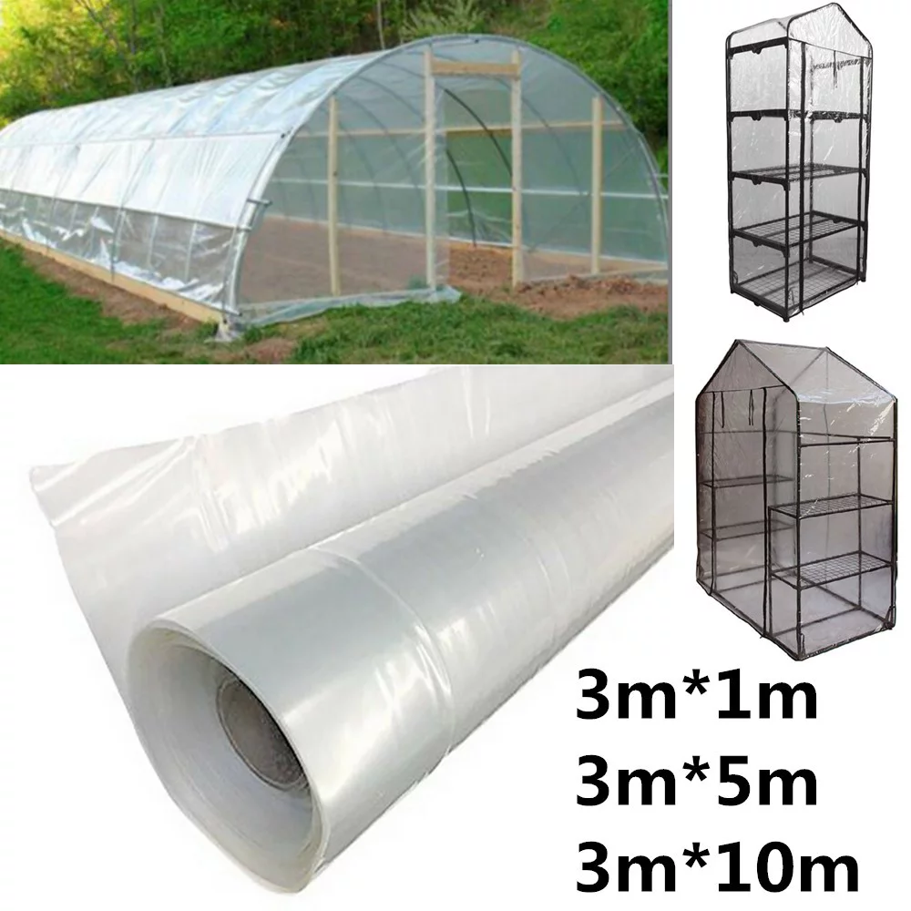 Greenhouse Growhouse Plastic Clear Film Polytunnel Poly Hot House Cover