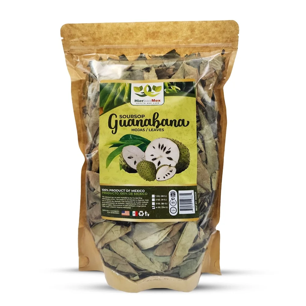 Hojas de Guanabana Seca HierbasMex / Graviola Soursop
