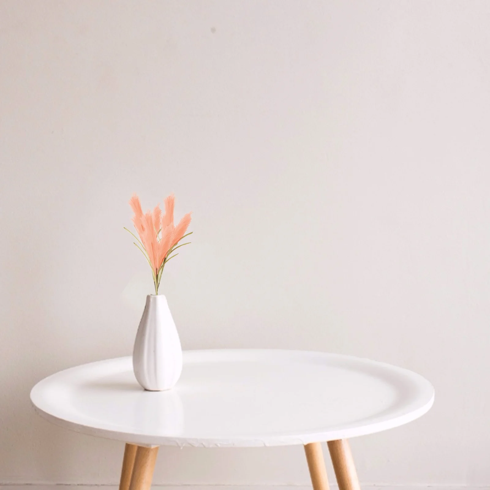 Yeetfub Bouquet Artificial Reeds Grass Flower Wedding Decor Party Outdoor Garden Porch