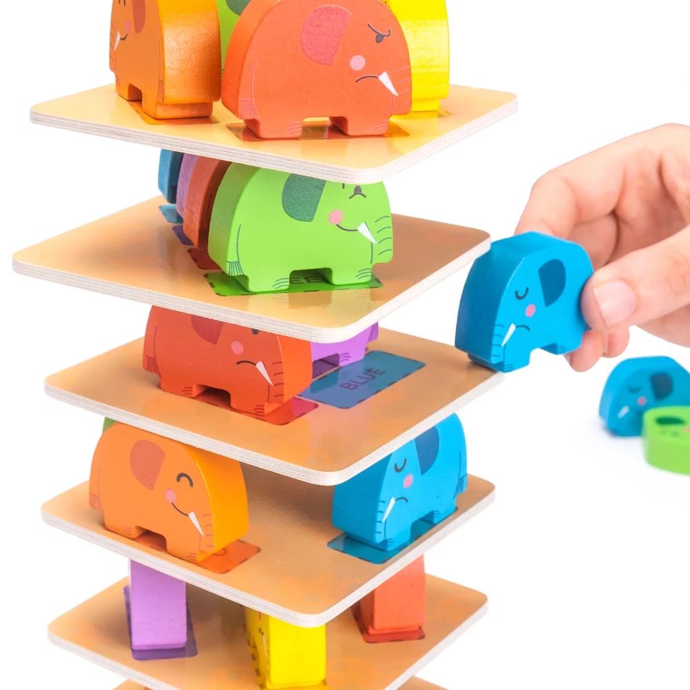 Brybelly TCDG-081 The Elephant Stacking Game