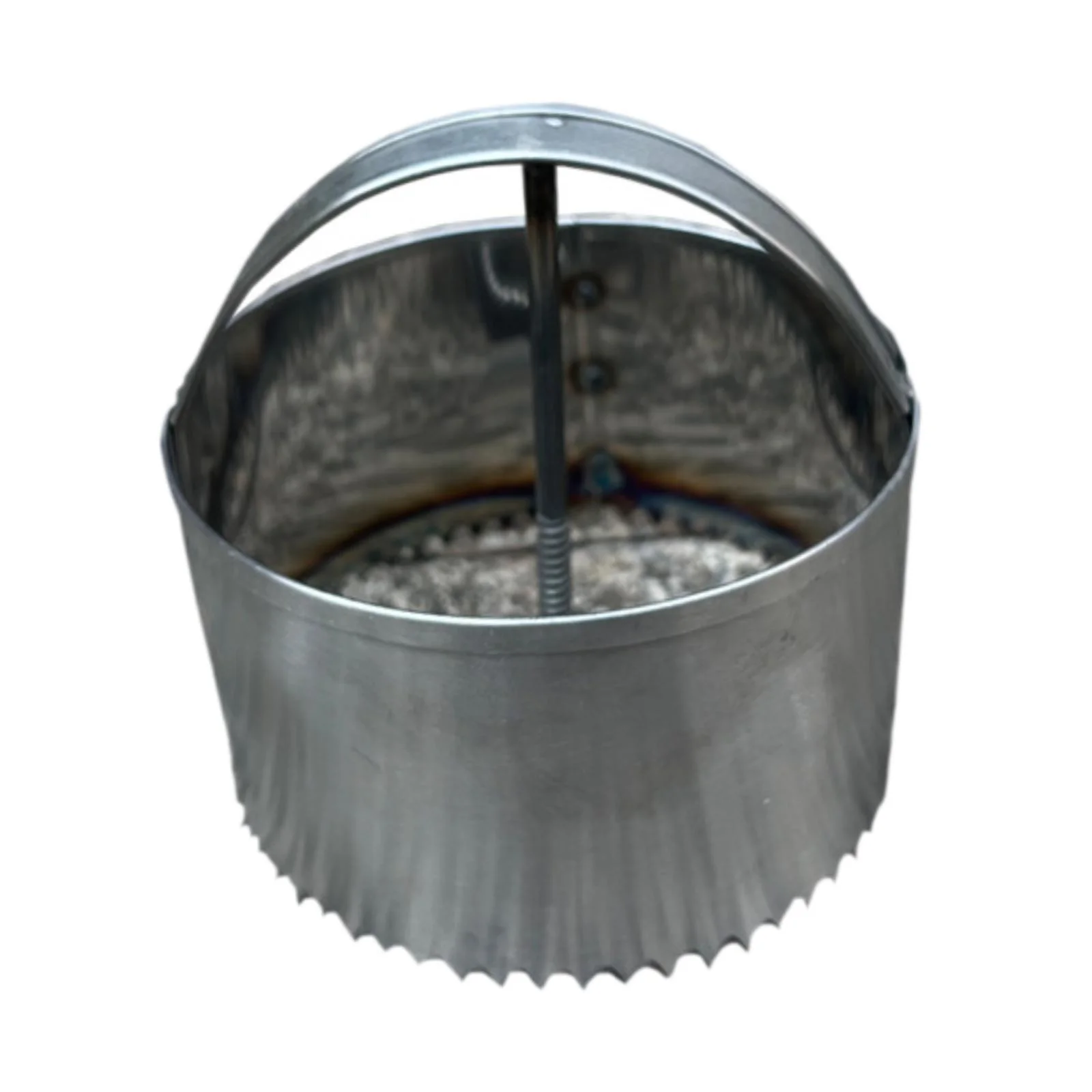 koolsoo Bulb Planter Depth 2.36in Serrated Base Bulb Planter Tool Quick Digging Lawn 10x10cm