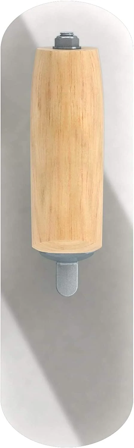 Bon 12-905 Curry 10-Inch by 3-Inch Plexiglas Swimming Pool Trowel with Wood Camel Back Handle