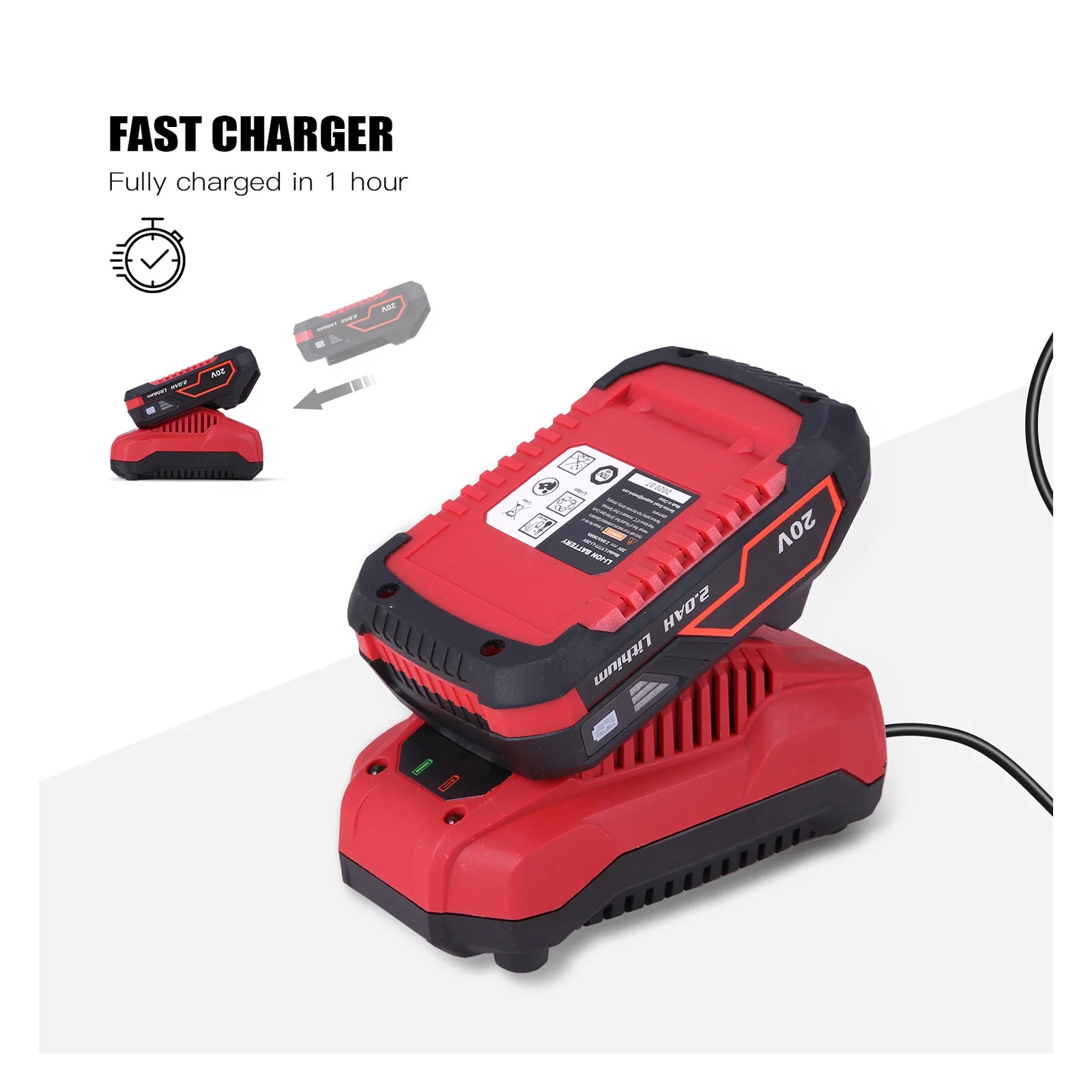 Electric Blower,Battery And Blower Blower Included Snow 20v Battery And Included 2.0ah Battery Patio Deck And Included Blower And Blower Twirltide