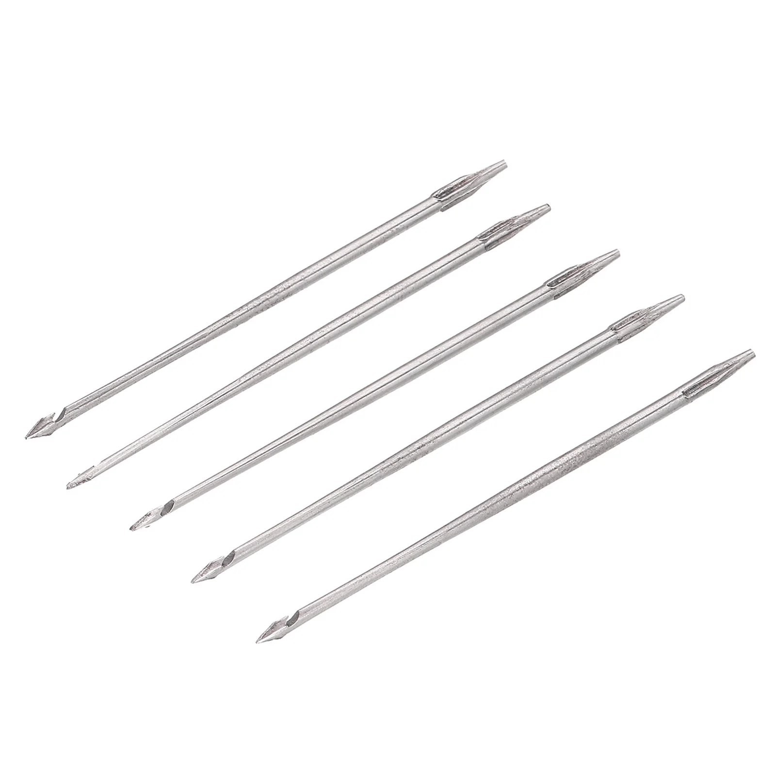 Uxcell Canvas Leather Sewing Awl Straight Needle for Shoe Repairing, DIY Handmade 5Pack