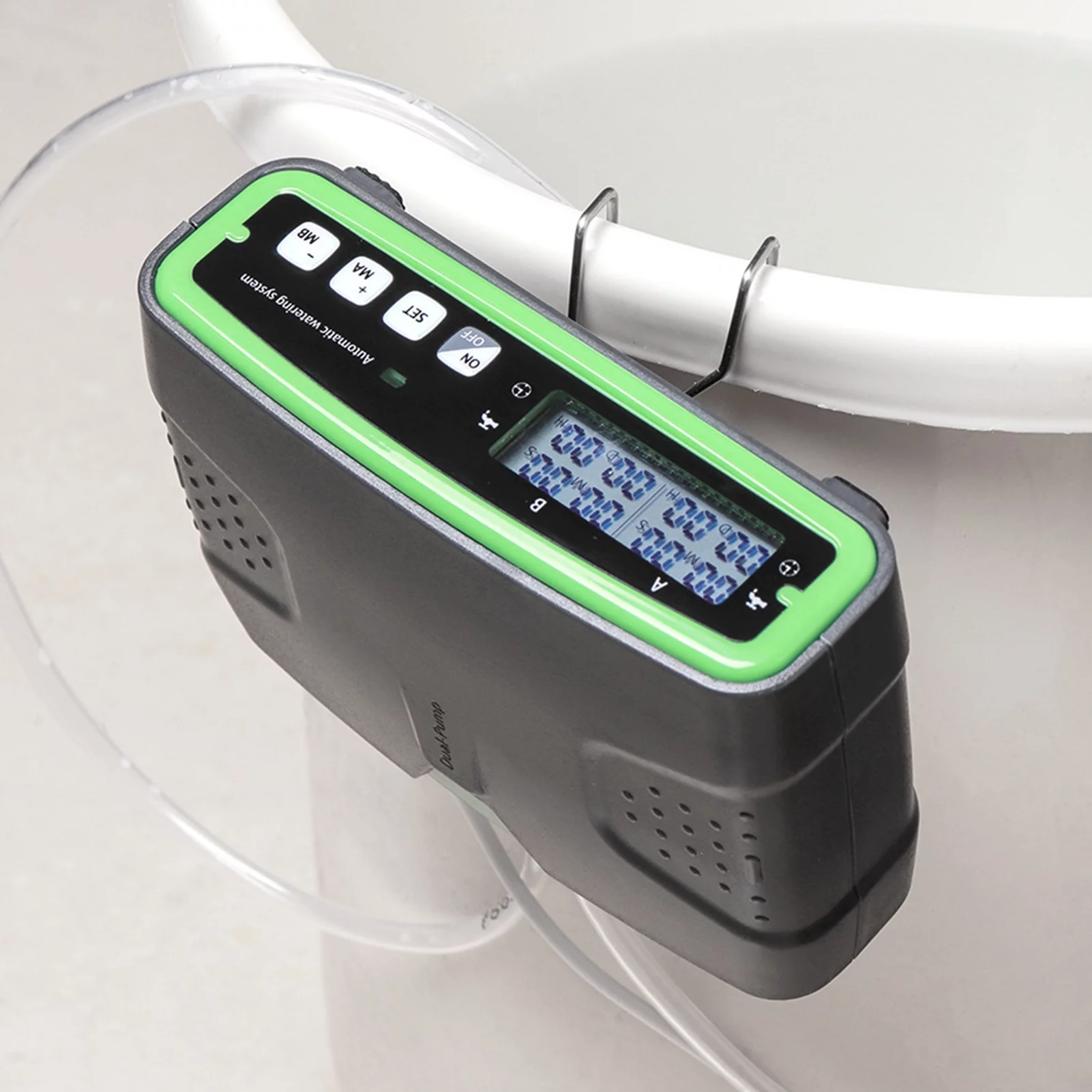 Arealer Irrigation System,30-day Water Timer Screen 49.2ft Tube 49.2ft Tube Indoor Pump 20 Potted Water Timer Lcd With 30-day Water Lcd Screen 49.2ft Kit With 30-day 20 Potted Kit Timer Lcd Screen