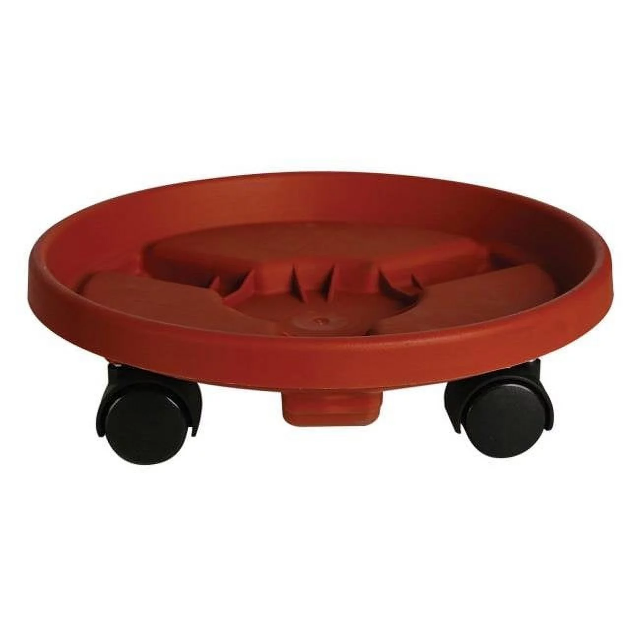 16 in. Round Plant Caddie Saucer, Terra Cotta