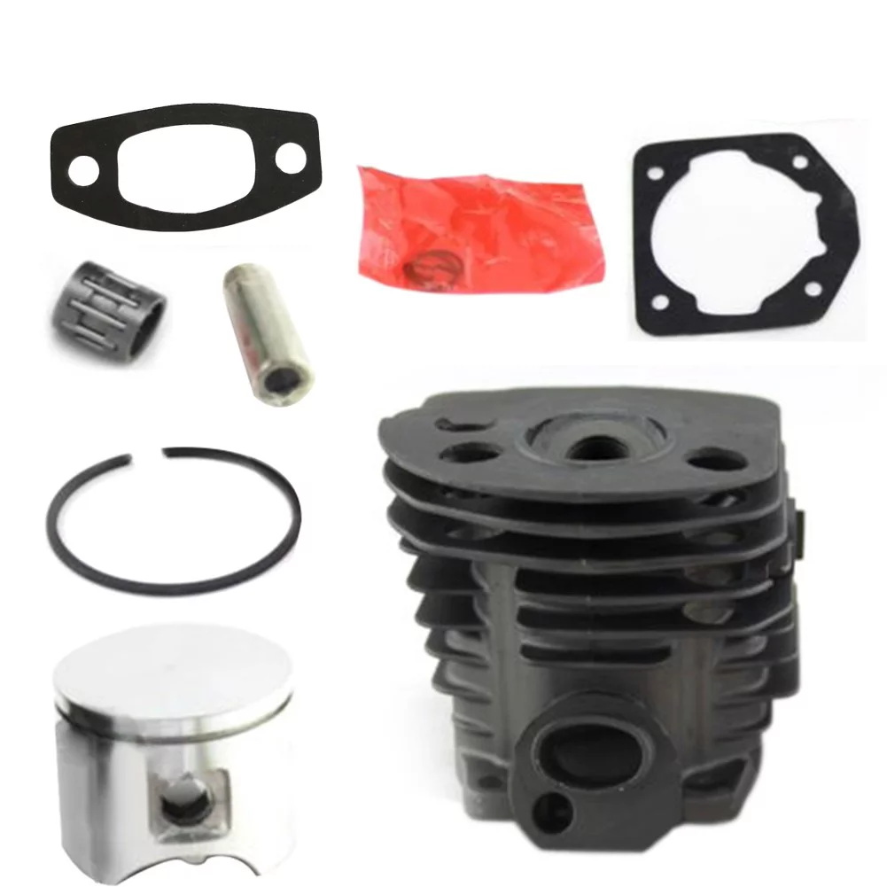 JINGT 45Mm Cylinder Piston With Gasket Pin Bearing for Husqvarna 55 51 Chainsaw New