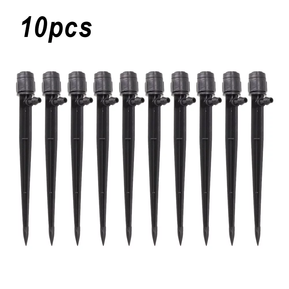 Micro Garden Irrigation Adjustable Dripper/Sprinkler on Stake 360° 0-90 LPH