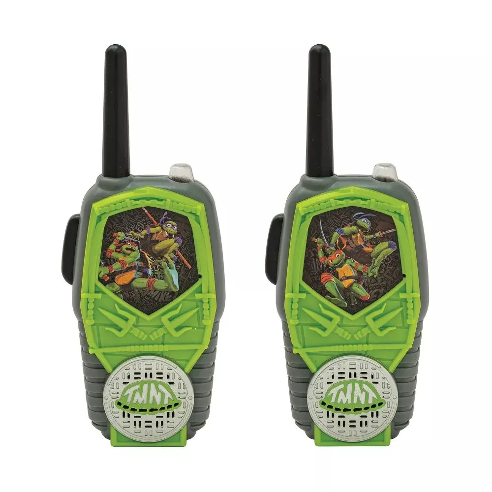 Teenage Mutant Ninja Turtles Walkie-Talkies  TMNT Kids, Light-up & 500 Ft Range