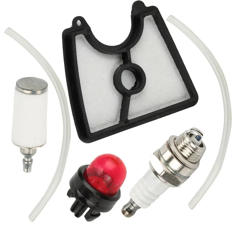Air Fuel filter Tune Up Kit for Husqvarna 125B 125BVX 125BX Blower Primer Bulb