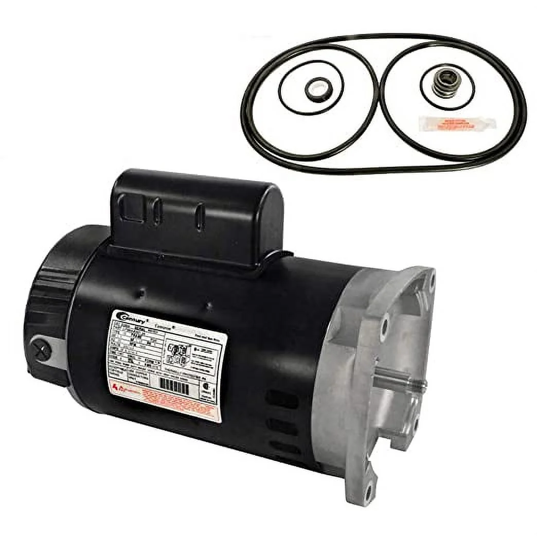 Puri Tech Replacement Motor Kit for Pentair Challenger 1.5HP CFII-NI-1.5A AO Smith B2854 w/GO-KIT-5