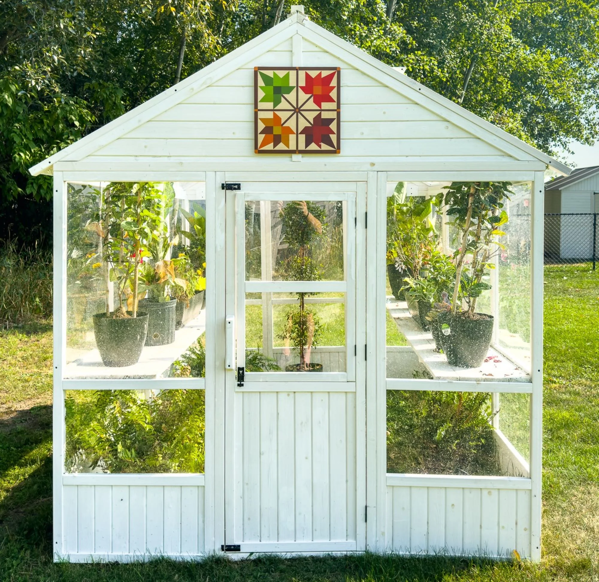 Zylina Greenhouse & Garden Art - Four Seasons Quilt