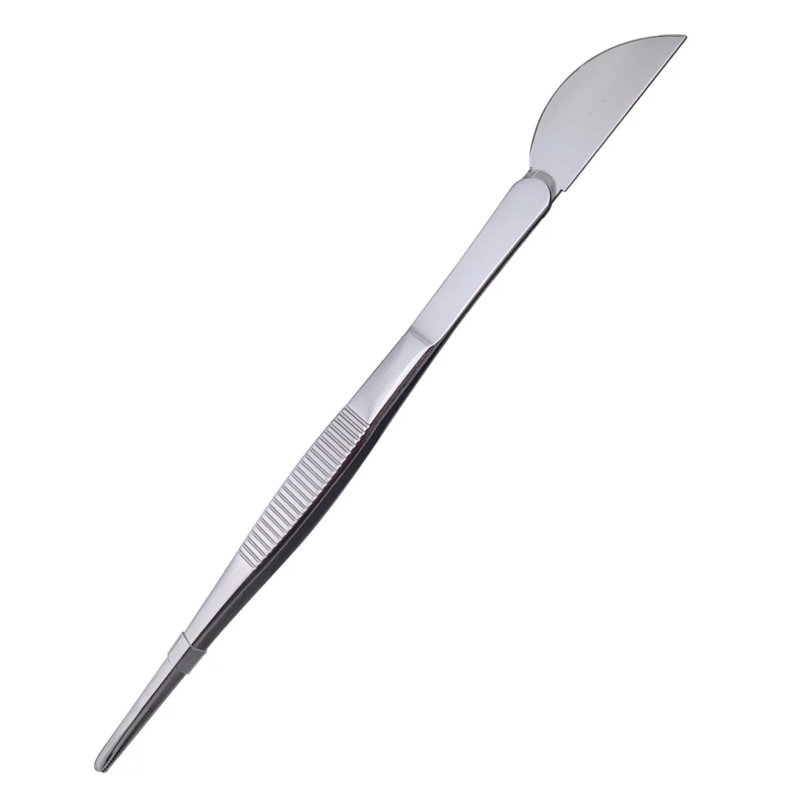 Soil Loosening Tweezer, Fish Tank Tweezer, Grass Puller Gardening Tool, Bonsai Tweezer, Stainless Steel Tweezer for Aquarium, Courtyard, Garden straight blade