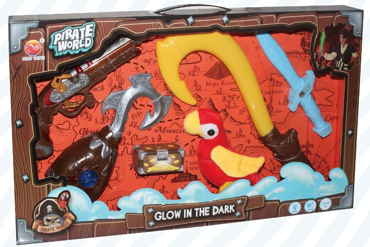 Kids Pirate Accessories Role Play Set Toy or Gift