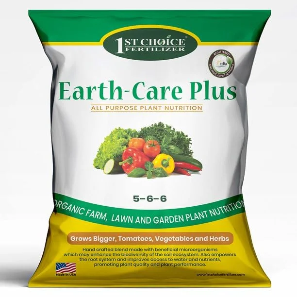 Earth-Care Plus 5-6-6 4 lbs. 400 sq. ft. Slow Release Organic All Purpose Plant Nutrition
