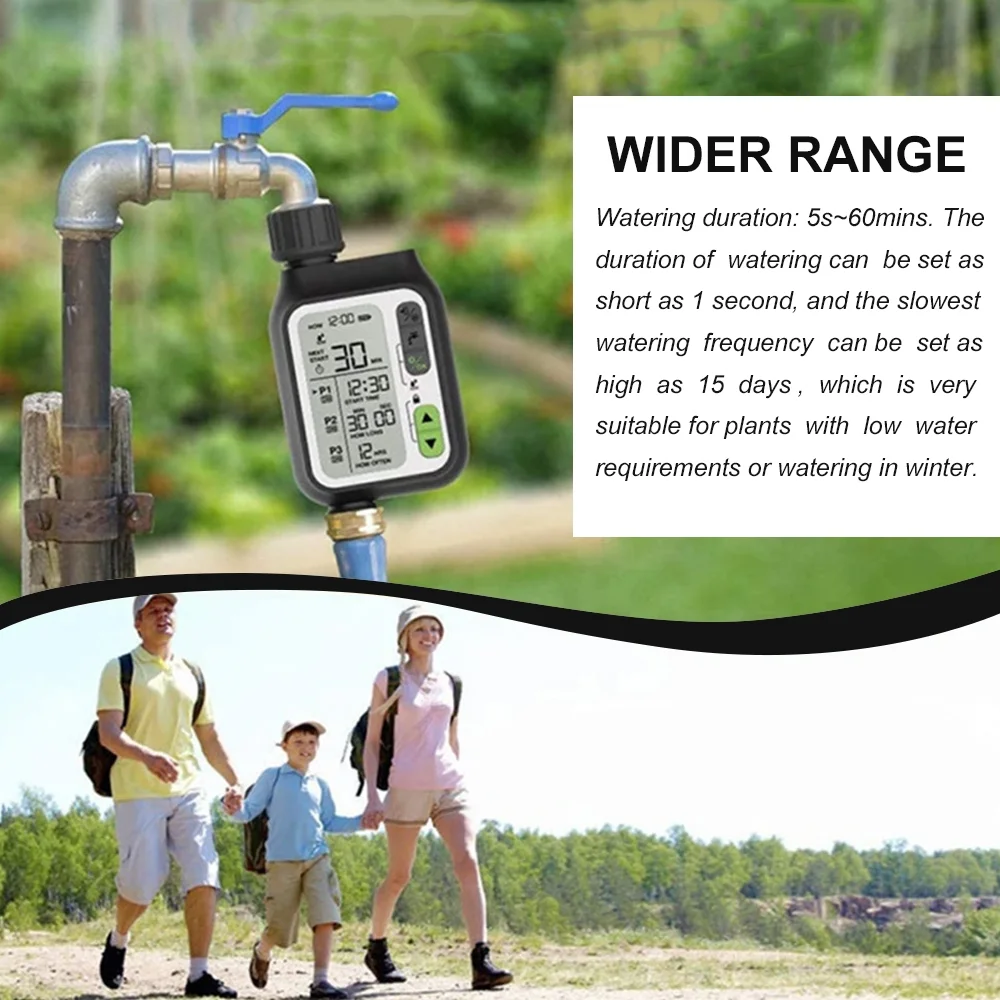 Nebublu Irrigation ,Child 3 Weak Rain Sprinkler 3 Weak Waterproof Sprinkler 3 With Lcd Screen Lcd Screen Waterproof Lock Rookin Dsfen Eryue