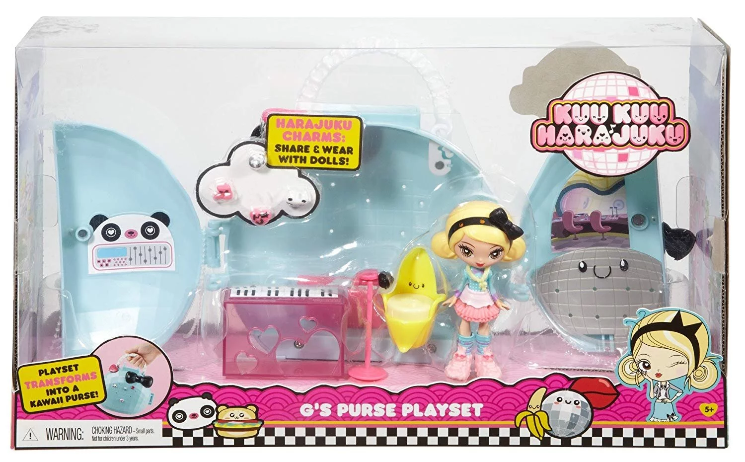 Kuukuu Harajuku G's Purse Playset