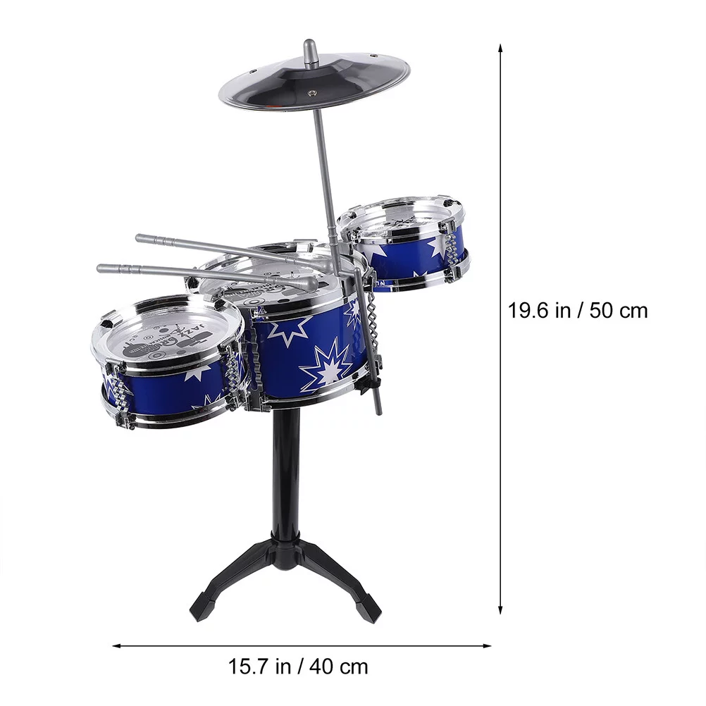 NUOLUX 1 Set Kids Drum Set Educational Toys Simulation Drum Set Kids Playset Drum Toys