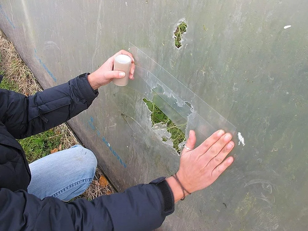 Greenhouse Plastic Permanent Repair Tape UV Clear (2 In. X 54 Ft.)