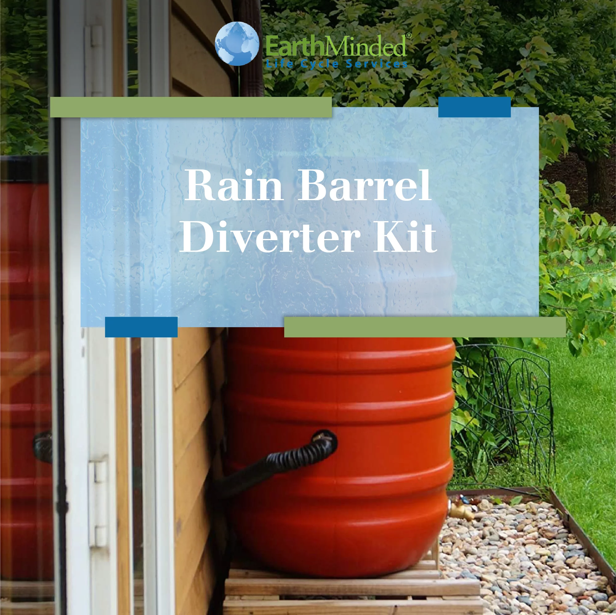 EarthMinded RBK-0001 DIY Rain Barrel Kit