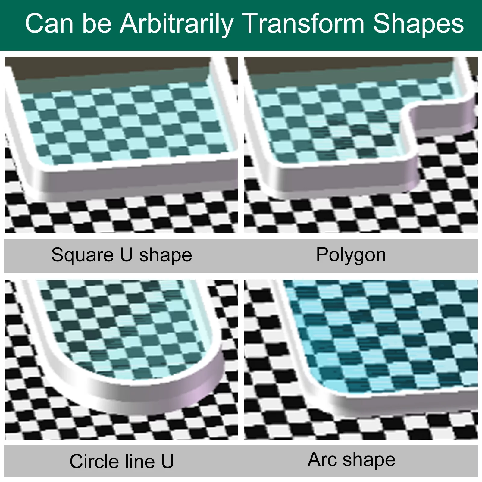 Uxcell Collapsible Shower Water Retention System 15.75