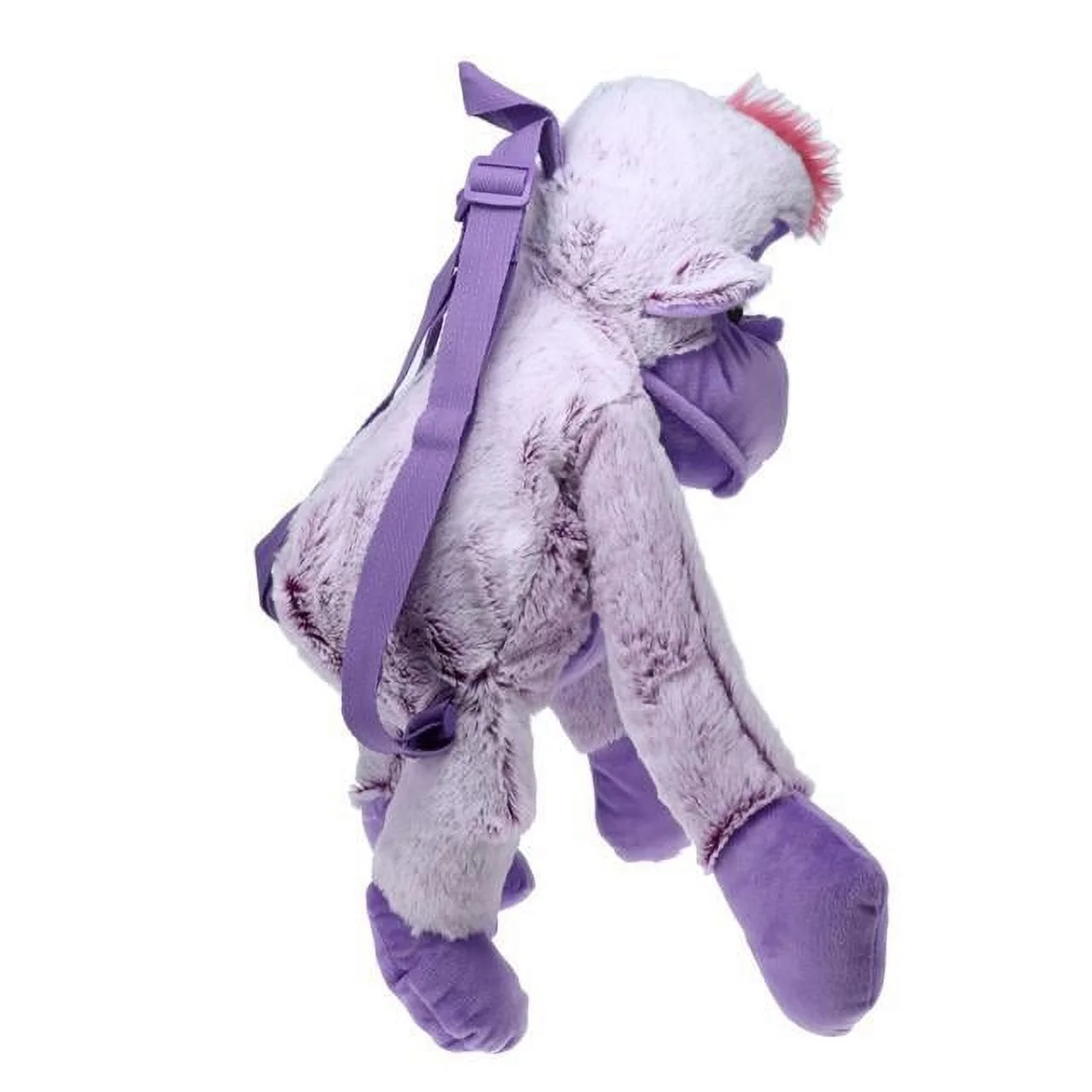 Treasure Cove 10018C 20 Inch Plush Purple Gorilla Child's Backpack