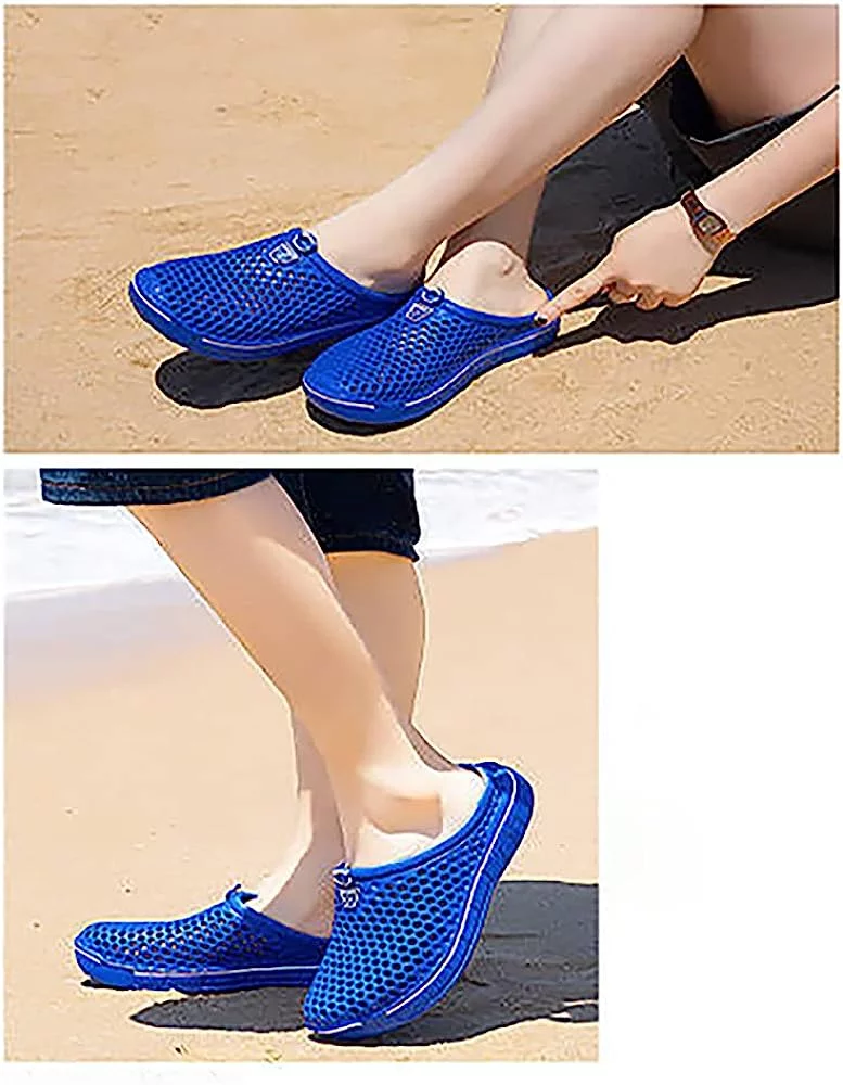 Kids Garden Shoes Swim Shoes Water Clogs Unisex-Toddler Pool Beach Garden Shower Summer Slides Slippers Flip Flops Jellies Girls Boys Slip-on