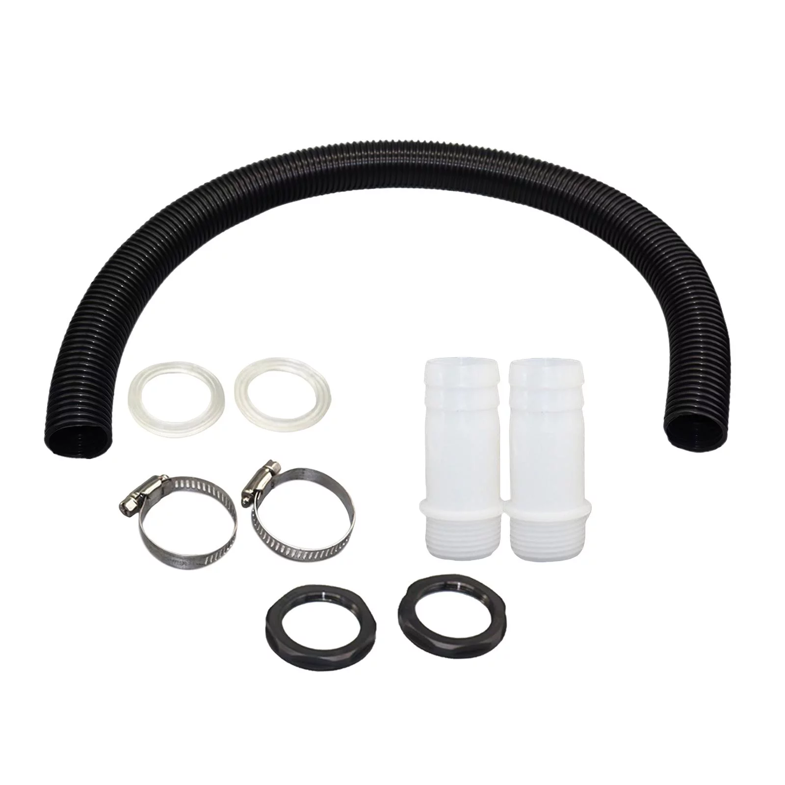 Rain Barrel Link Overflow Water Collection Lightweight ,Durable Portable Easy Install Hose Connector Pipe for Yard Balcony Garden .2cm Without Taper