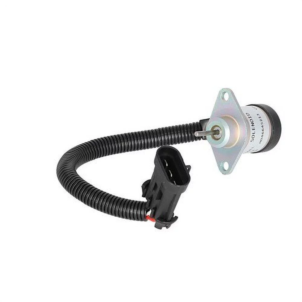 Fuel Solenoid fits Bobcat A770 T300 S250 T750 S220 T320 S750 T870 S300 T770 A300 T250 S770 S850 7000769 fits Kubota 1J710-60011