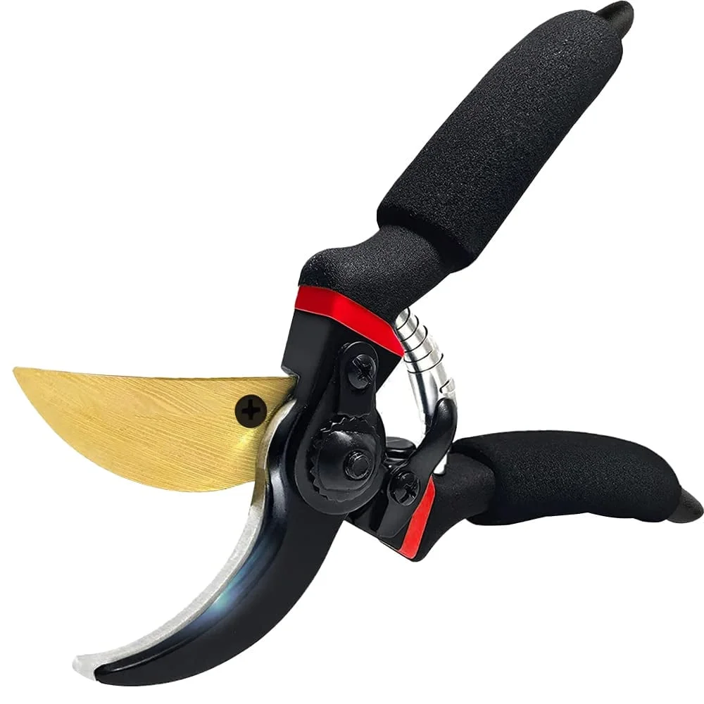 Bypass Pruning Shears for Garden - Heavy-Duty, Ultra Sharp Pruners Made - Perfectly Cutting Through Anything in Your Yard