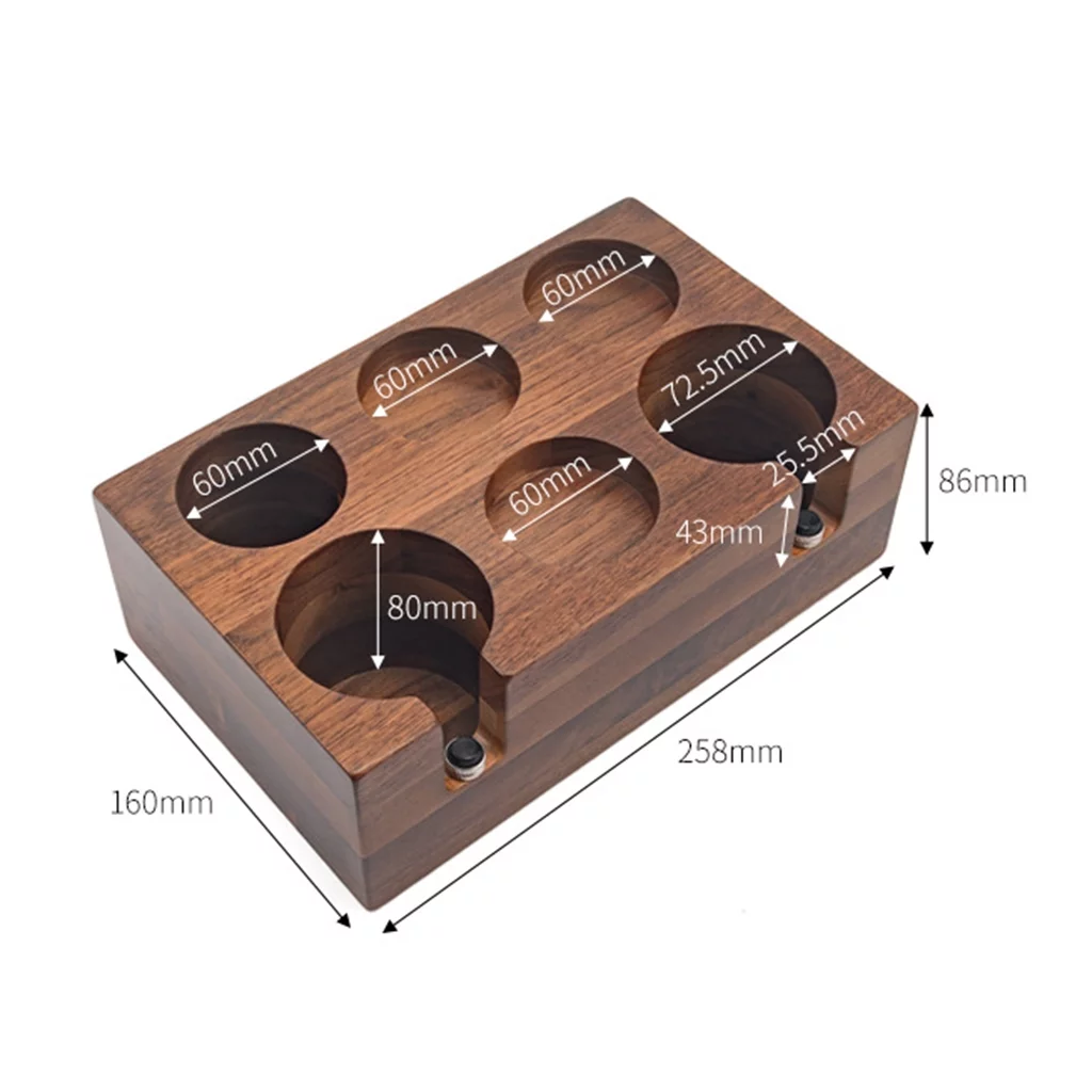 58mm Coffee Tamper Station Mat Holder for Non-Slip Compactor