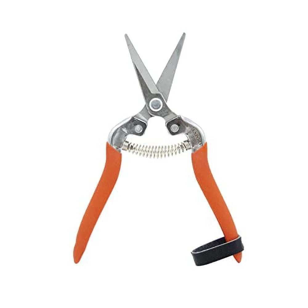 Zenport H300S Harvest Shear, Long Straight Stainless Steel Blade