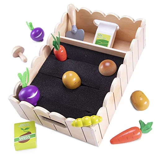 My Little Garden | Growing Vegetables, Wooden Playset Activity for Children