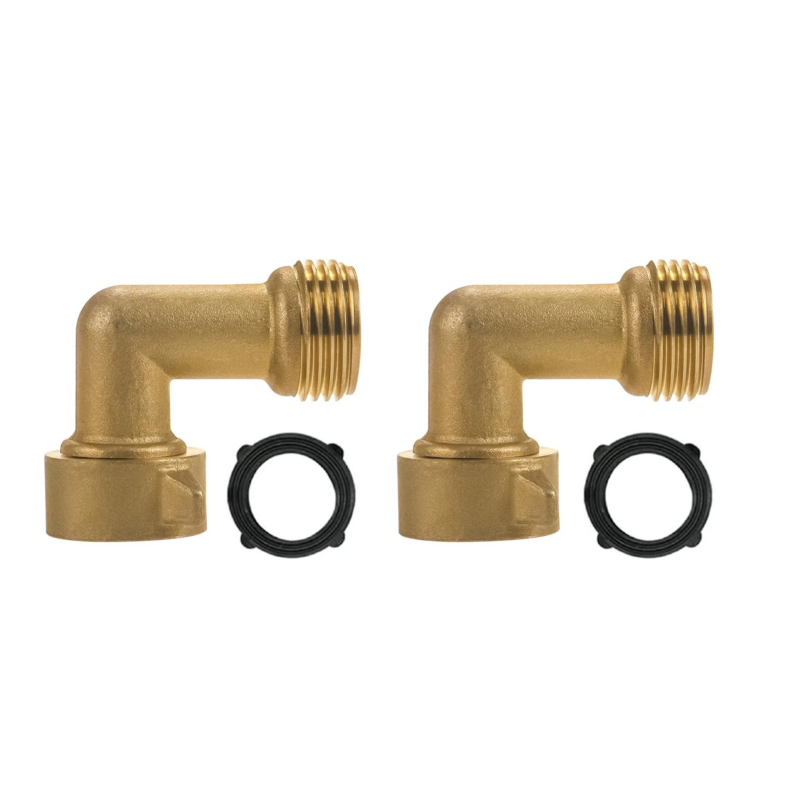 Hose Elbow Adapter,90 3/4'' With Pressure Water Residential 3/4'' Adapter With Rv Water Residential Pressure 2pcs Rv Qisuo Mewmewcat