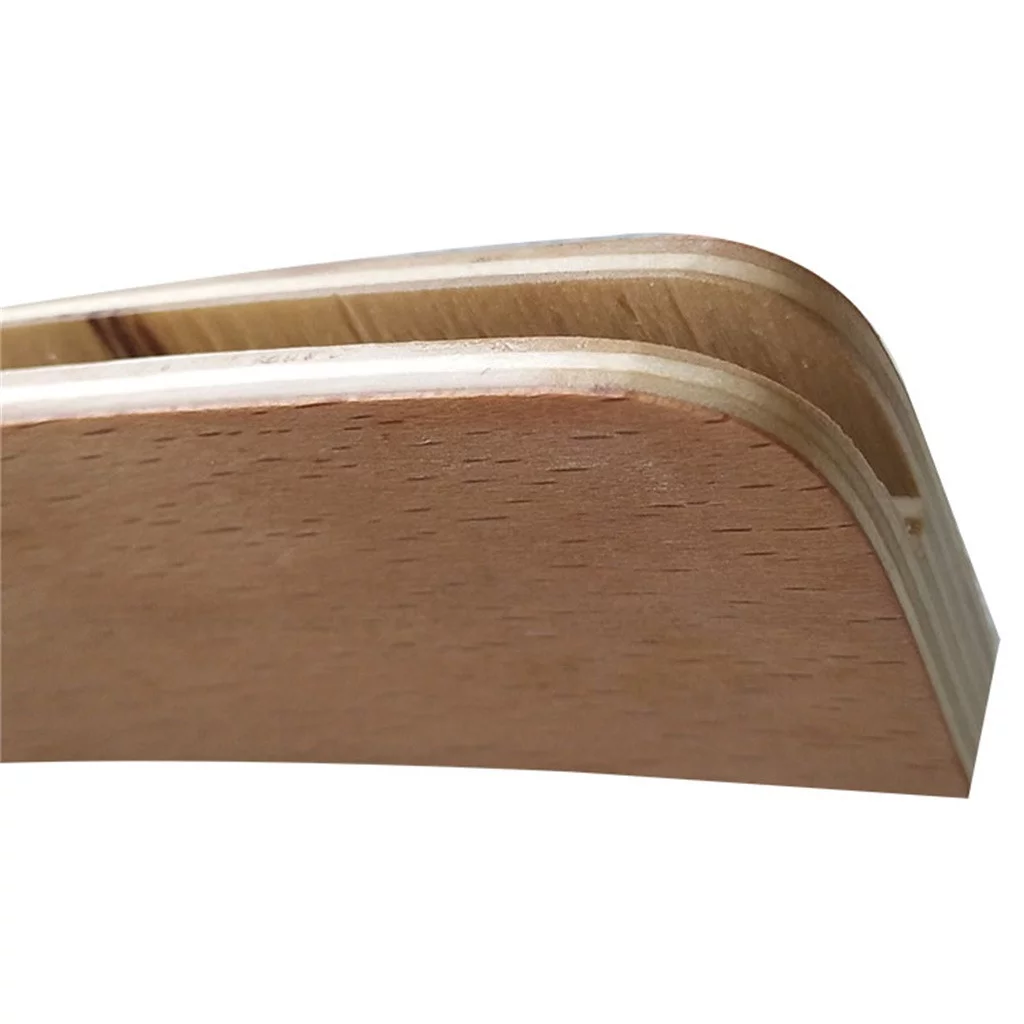 LLQkigsxse Yard Candy Canes Lights Curved Wooden Playing Card Holder 14 Inch Wooden Playing Card Holders, Set of 2 Gift Set