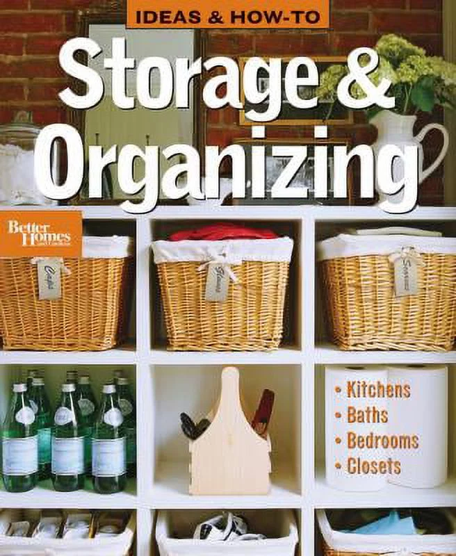 Pre-Owned Ideas and How-to: Storage and Organizing (Better Homes & Gardens Do It Yourself) Paperback