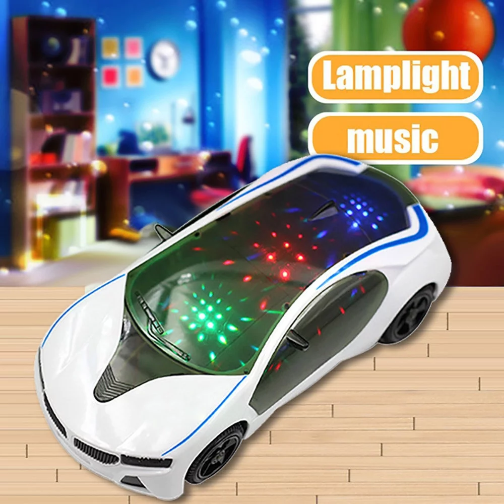 Lnkoo Electric Car Play Vehicle, with Bright Flashing 4D Lights & Real Siren Sounds