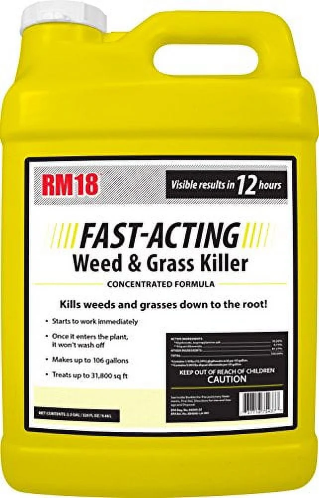 Fast-Acting Weed & Grass Killer Herbicide, 2.5-gallon