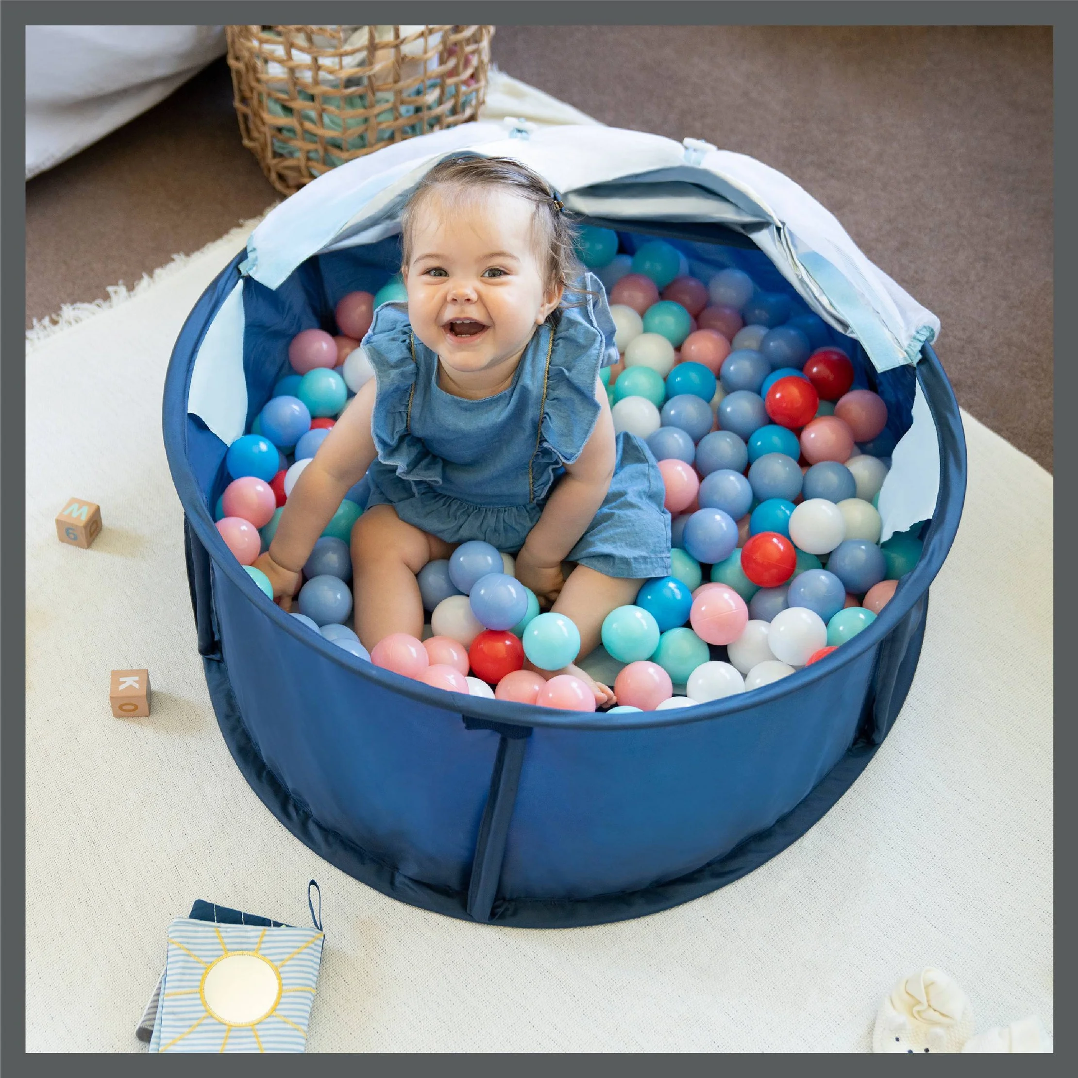 Babyni 2-in-1 Play Area - Marine