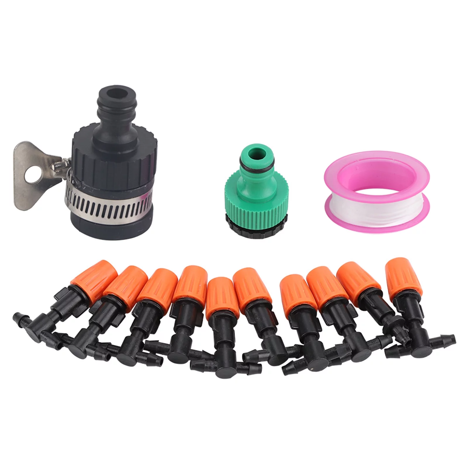 Water Irrigation Supplies 15 Meter Water Irrigation Set Spray Atomization Watering Auto System Tools Garden Supplies