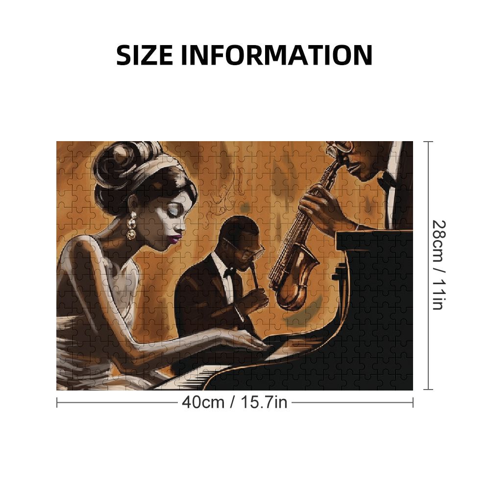 ONETECH Monkey Wooden Jigsaw Puzzle Leisure Game Toy Gift for Family Friends 300 PCS