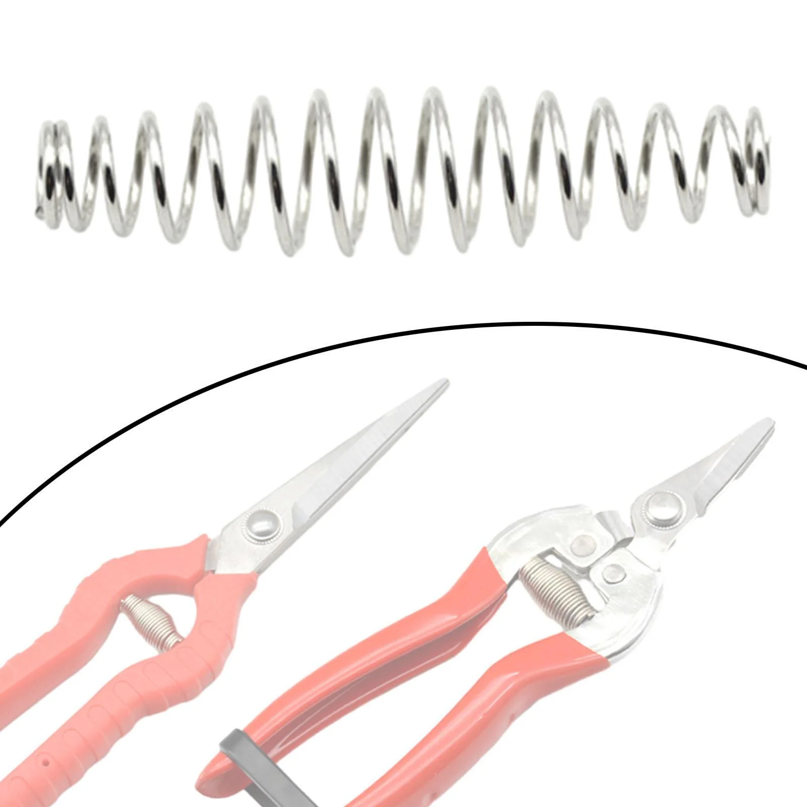 Colaxi 4xSpring Pruner Replacement High Elasticity Pruning Tool Precision