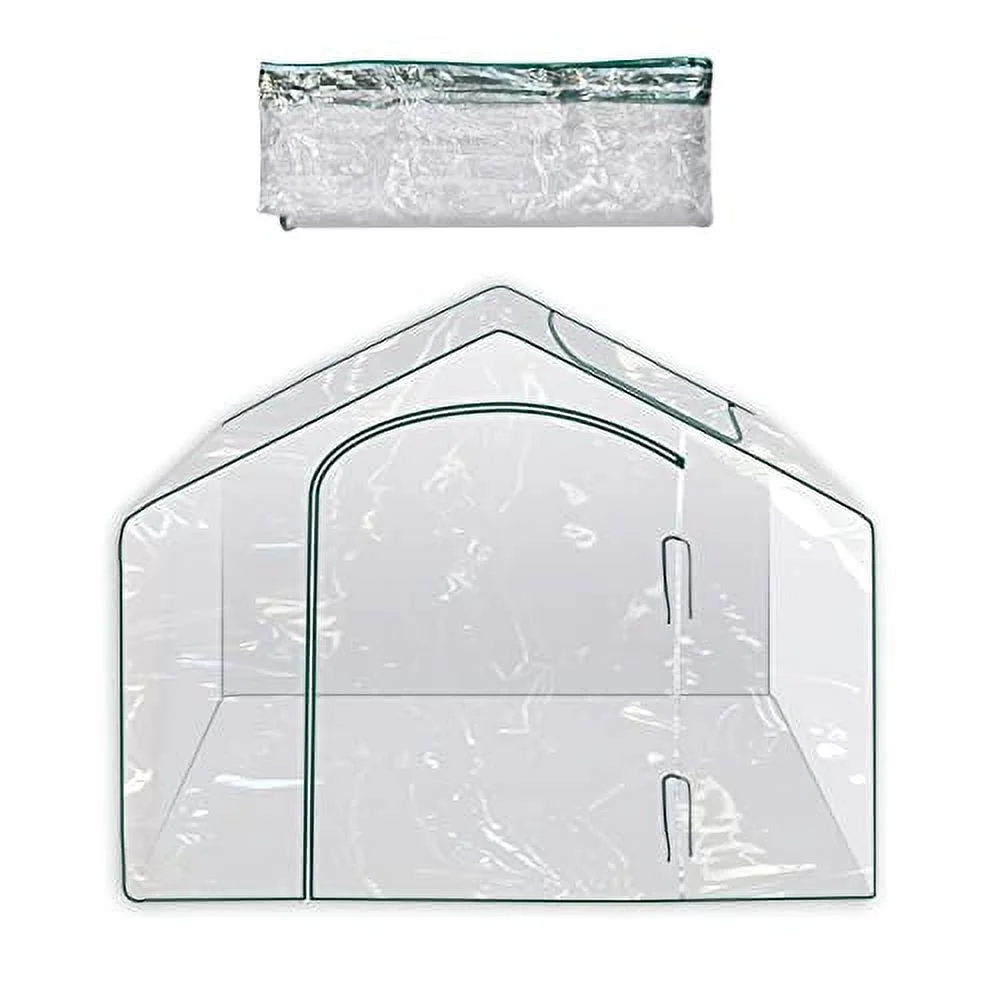 Clear Greenhouse Replacement Cover for 5.9'x3.5'x5'H Portable Mini Gardening Planter Greenhouse